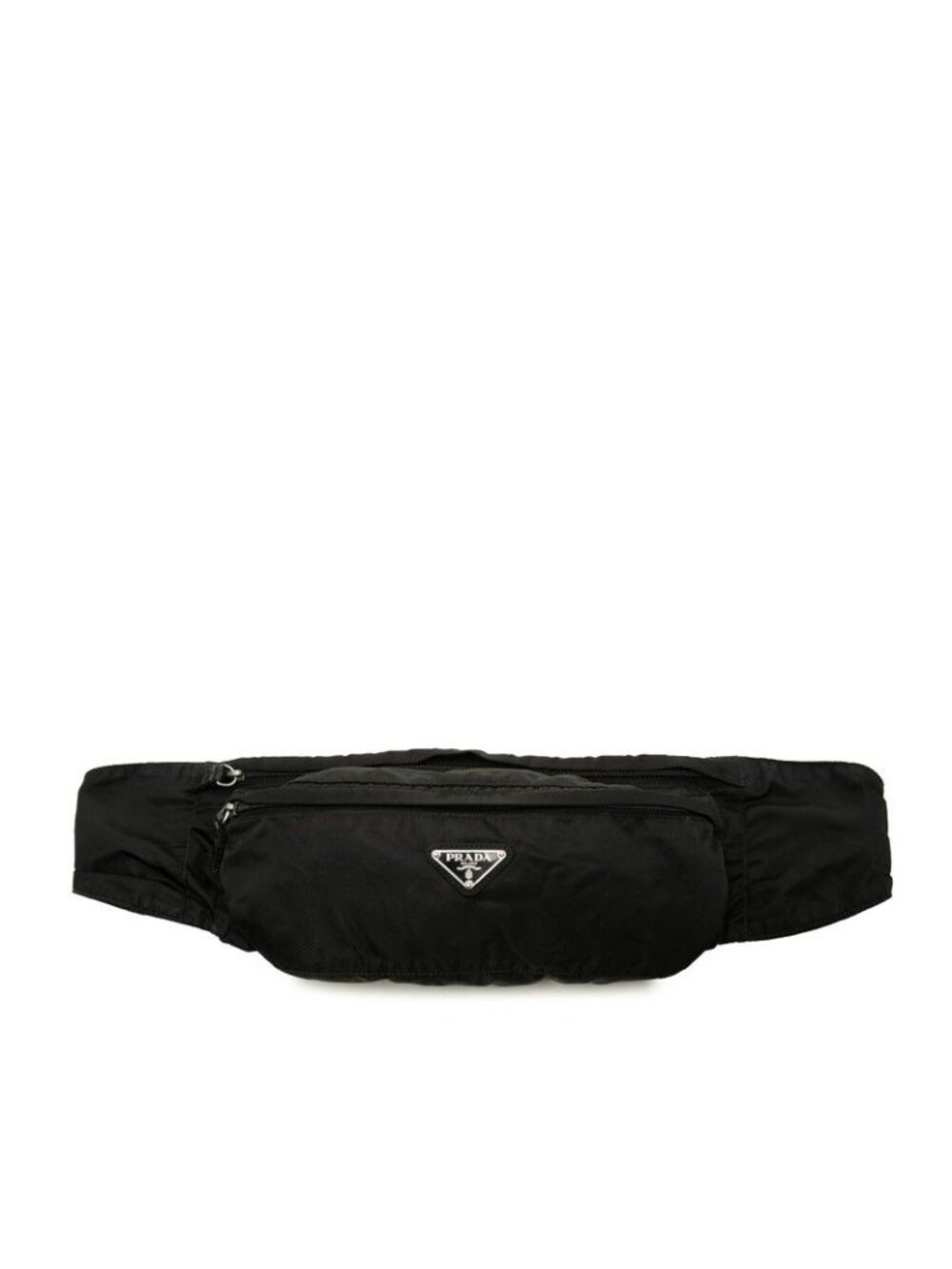 Prada Tessuto Waist Belt Bag Black Nylon